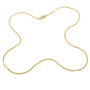 9ct Gold 16 inch Curb Chain